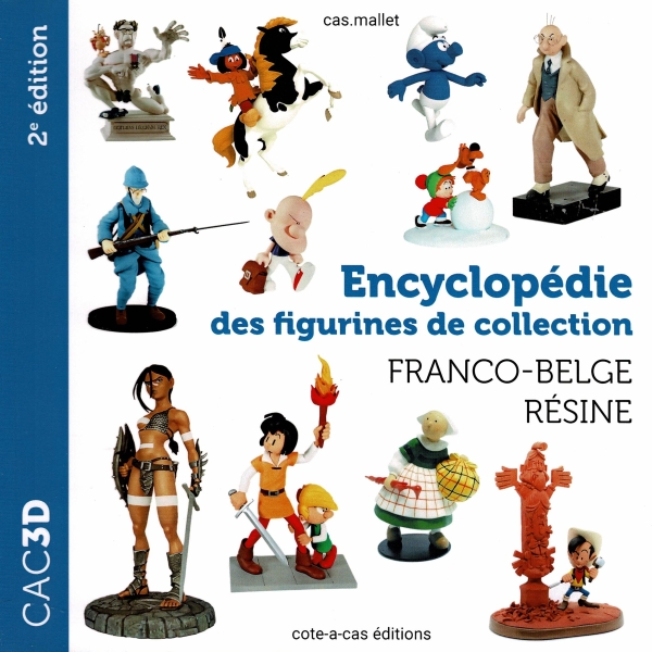CAC3D ENCYCLOPEDIE DES FIGURINES DE COLLECTION FRANCO-BELGE RESINE