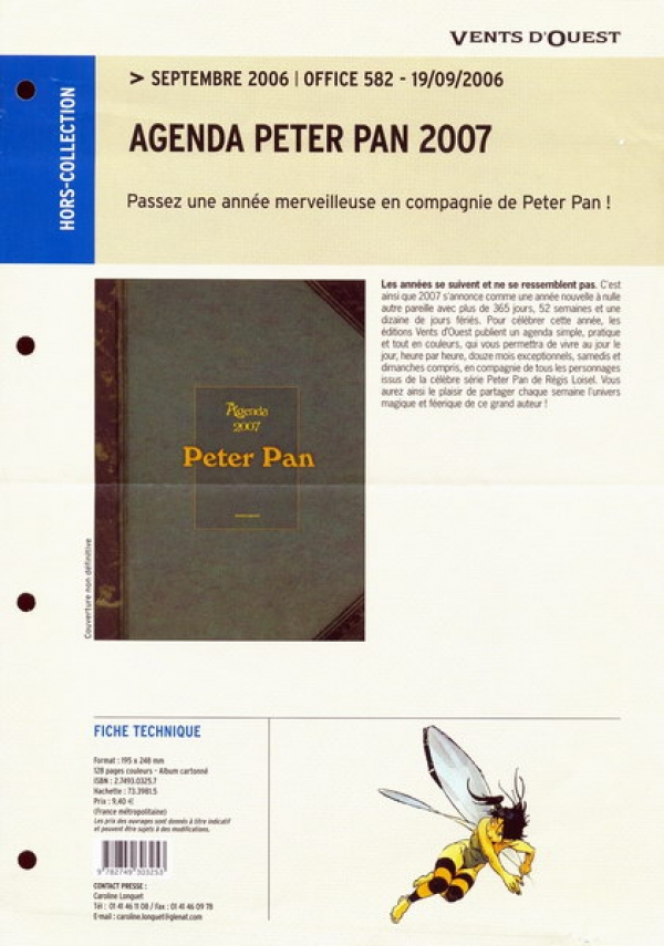 AGENDA PETER PAN 2007