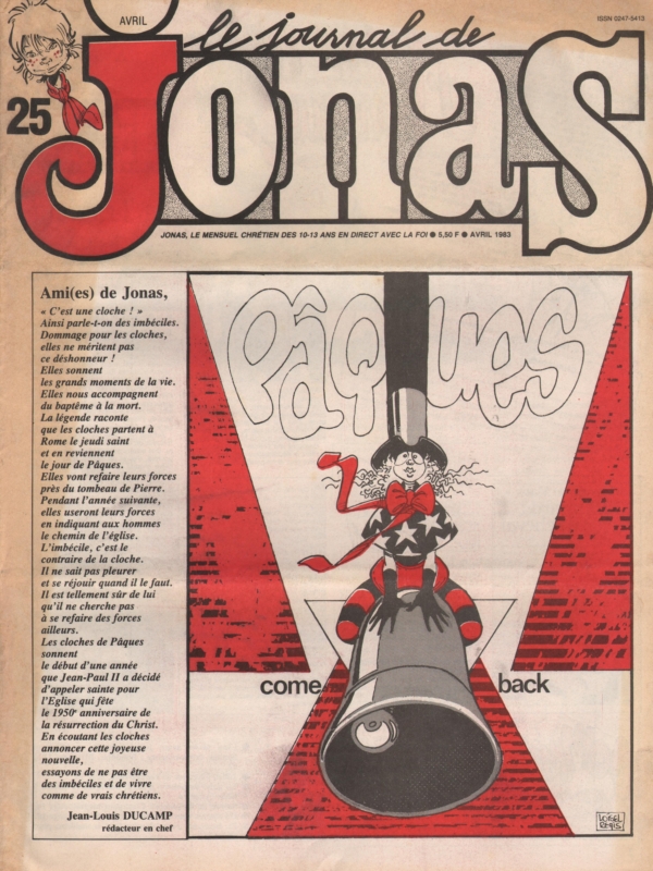 LE JOURNAL DE JONAS N°25
